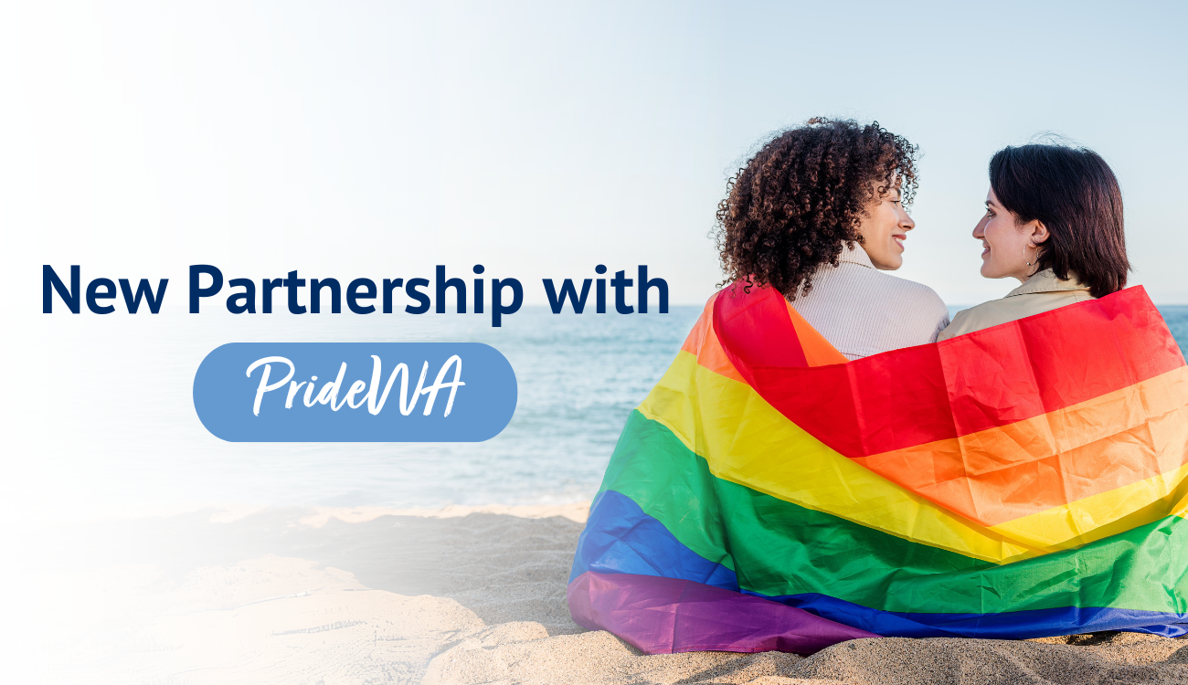 Featured image for “New Partnership with Pride WA”